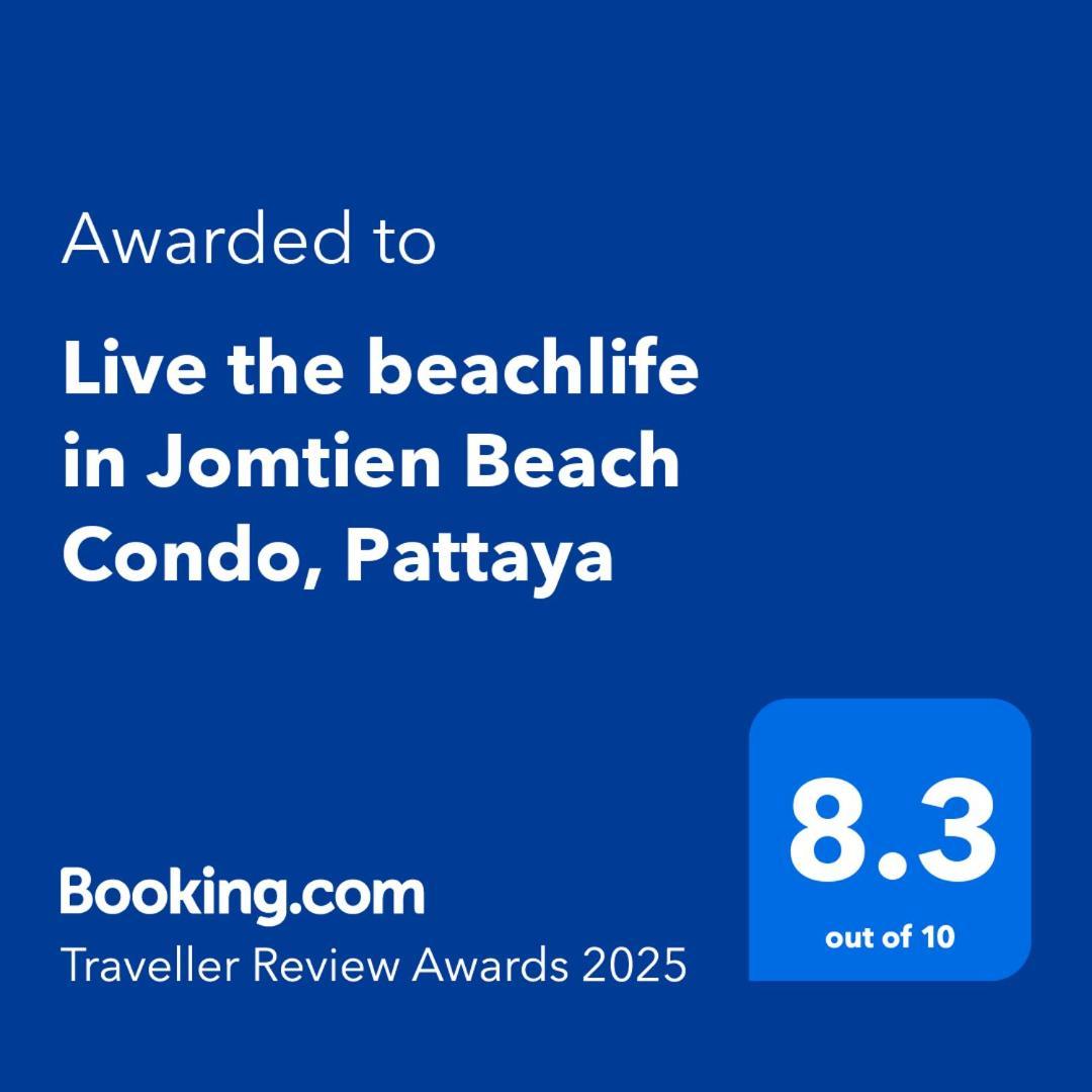 Live The Beachlife In Jomtien Beach Condo, Pattaya エクステリア 写真